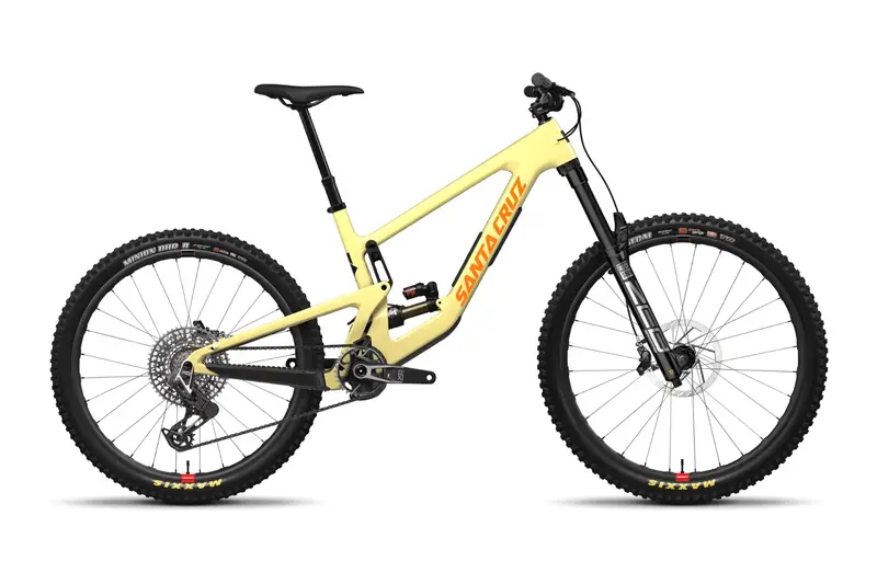 Santa Cruz Nomad Cc Mx - X0 Axs Reserve - Gloss Marigold Yellow - 2024 1