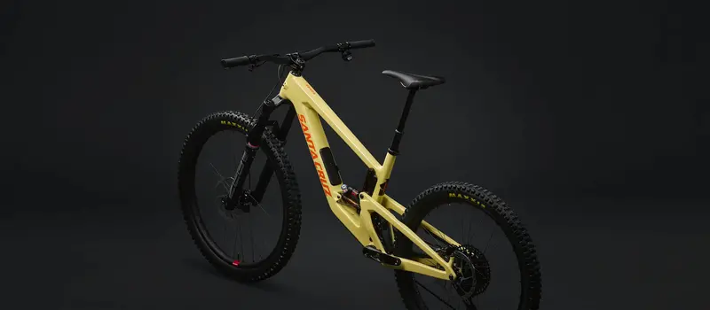Santa Cruz Nomad Cc Mx - X0 Axs Reserve - Gloss Marigold Yellow - 2024 2