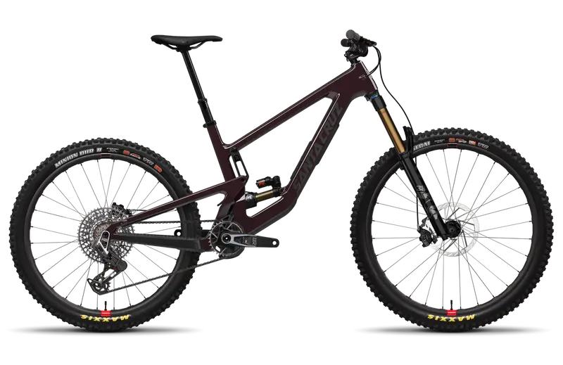 Santa Cruz Nomad Cc Mx - X0 Axs Reserve - Gloss Stormbringer Purple - 2025 1