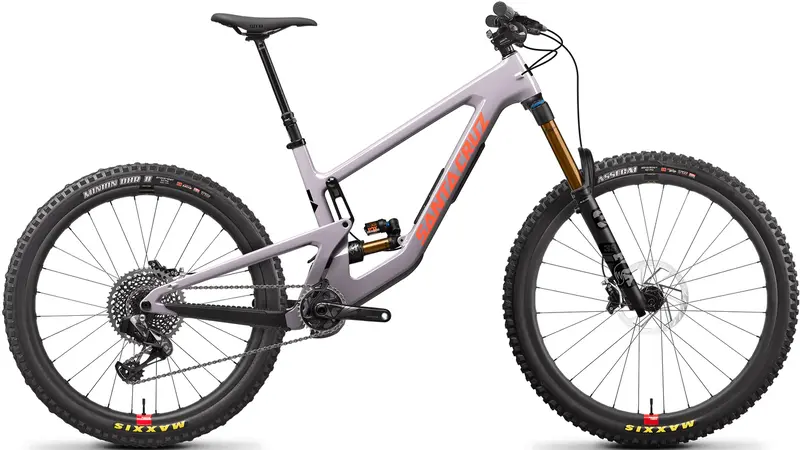 Santa Cruz Nomad Cc Mx - X01 Axs Reserve - Gloss Gypsum - 2023 1
