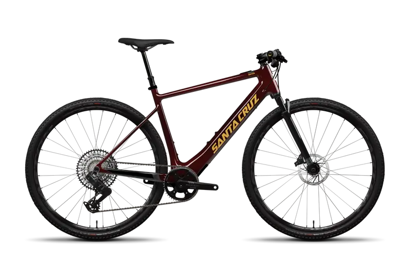 Santa Cruz Skitch Cc 700C - Gx Axs Flat Bar - Oxblood - 2025 1