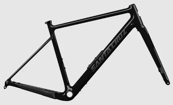 Santa Cruz Stigmata 4 Cc 700C Frameset - Gloss Black Sparkle - 2025 1