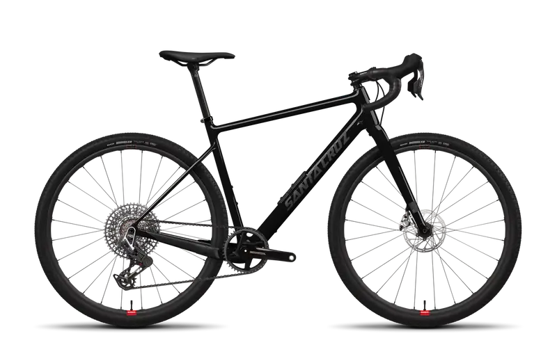 Santa Cruz Stigmata Cc 700C - Red Force 1X Reserve - Gloss Black Sparkle - 2025 1