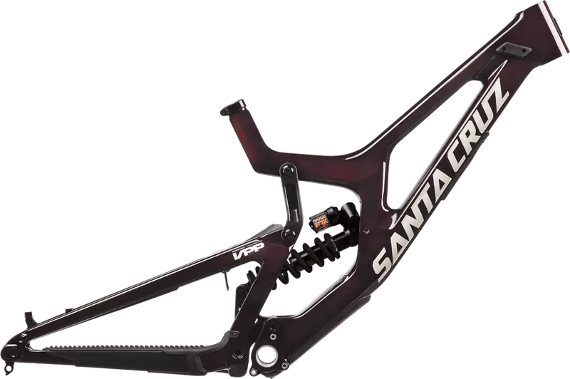 Santa Cruz V10 Carbon Cc 27.5 Full Suspension Frame - Oxblood 1