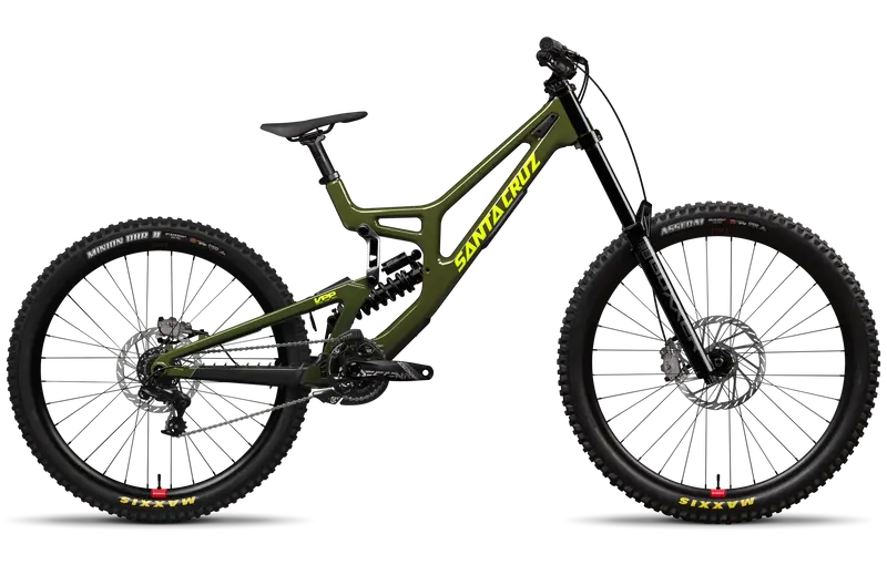 Santa Cruz V10 Cc 29 - Dh S Kit - Gloss Kelp Green - 2025 1