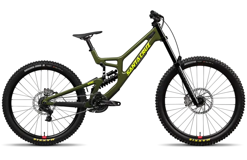 Santa Cruz V10 Cc 29 - Dh S-Kit - Gloss Kelp Green - 2027 1