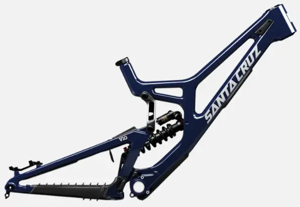 Santa Cruz V10 Cc 29 Frameset - Gloss Liquid Blue - 2027 1
