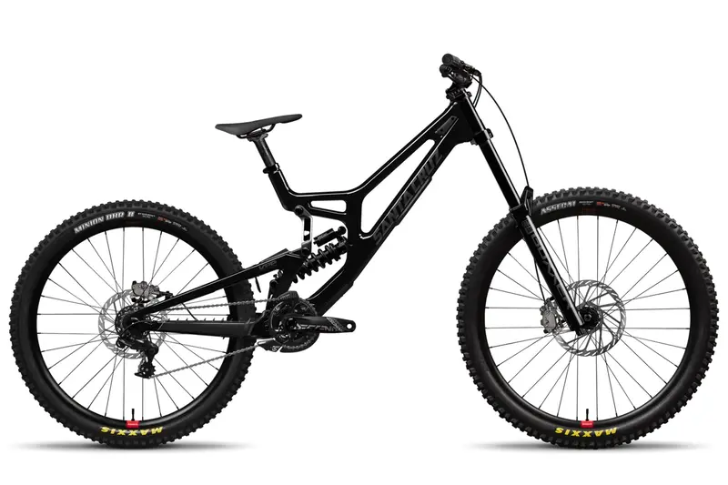 Santa Cruz V10 Cc Mx - Dh S Kit - Gloss Black Sparkle - 2025 1