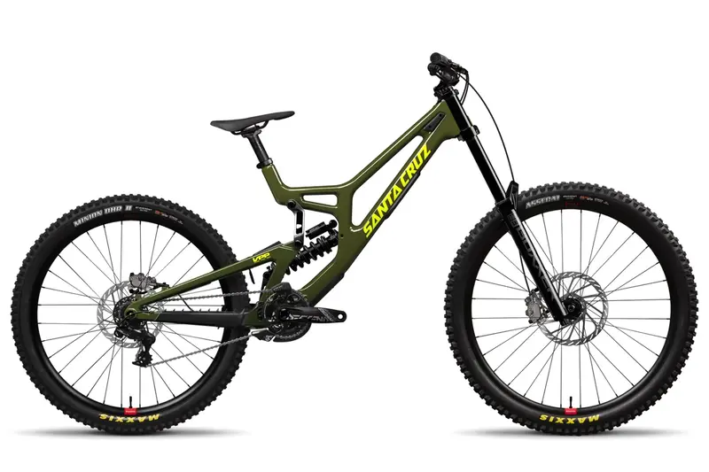 Santa Cruz V10 Cc Mx - Dh S Kit - Gloss Kelp Green - 2025 1