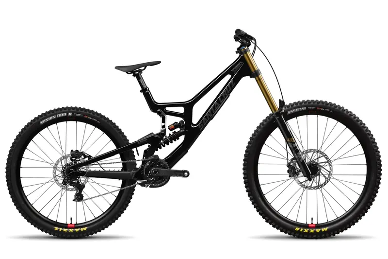 Santa Cruz V10 Cc Mx - Dh X01 - Gloss Black Sparkle - 2025 1