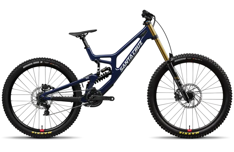 Santa Cruz V10 Cc Mx - Dh X01 - Gloss Liquid Blue - 2027 1