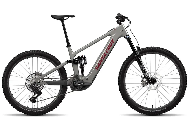 Santa Cruz Vala Carbon Mx - Gx Axs Kit - Gloss Gray - 2025 1