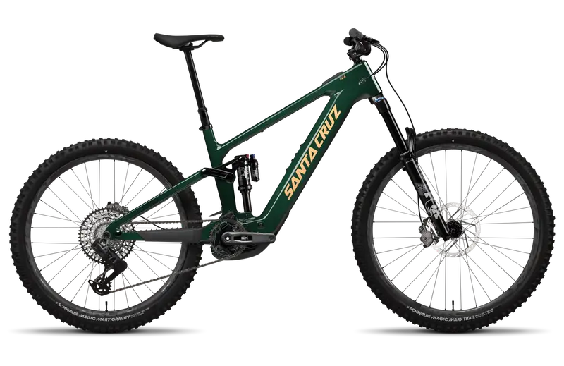 Santa Cruz Vala Carbon Mx - Gx Axs Kit - Midnight Green - 2025 1