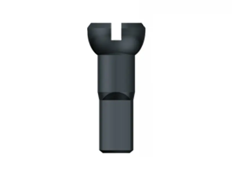 Sapim Aluminum Polyax 14G Nipple - Black 1