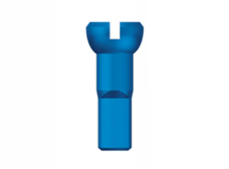 Sapim Aluminum Polyax 14G Nipple - Blue 1