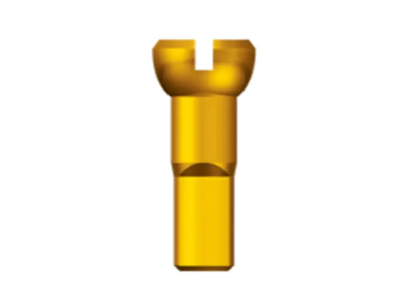Sapim Aluminum Polyax 14G Nipple - Gold 1