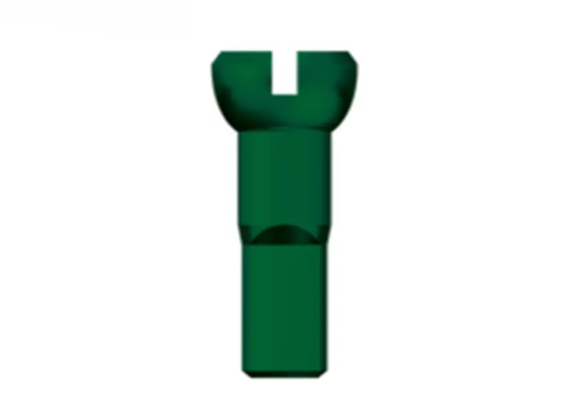 Sapim Aluminum Polyax 14G Nipple - Green 1
