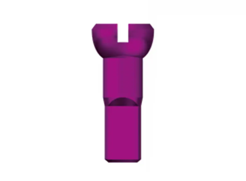 Sapim Aluminum Polyax 14G Nipple - Purple 1
