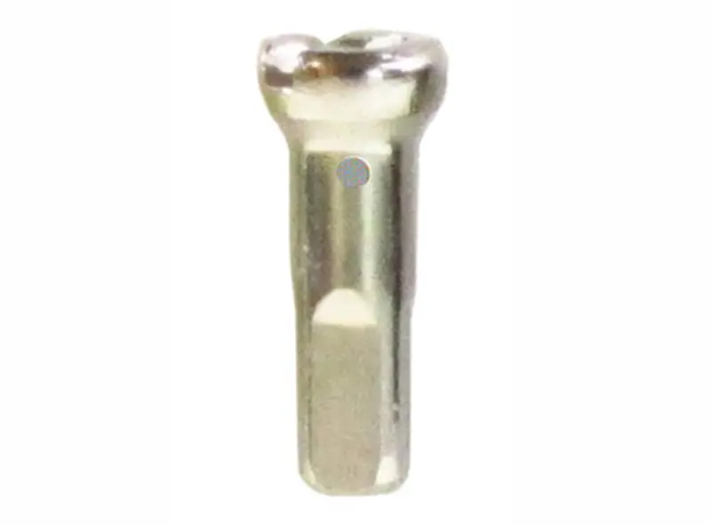 Sapim Brass Polyax 14G Secure Lock Nipple - Silver 1