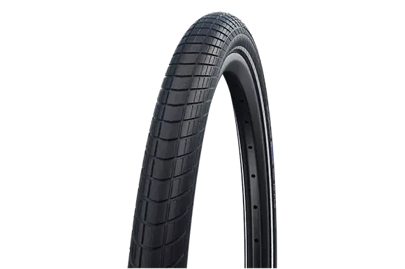 Schwalbe Big Apple 24" Cruiser Wire Tire - Reflective 1