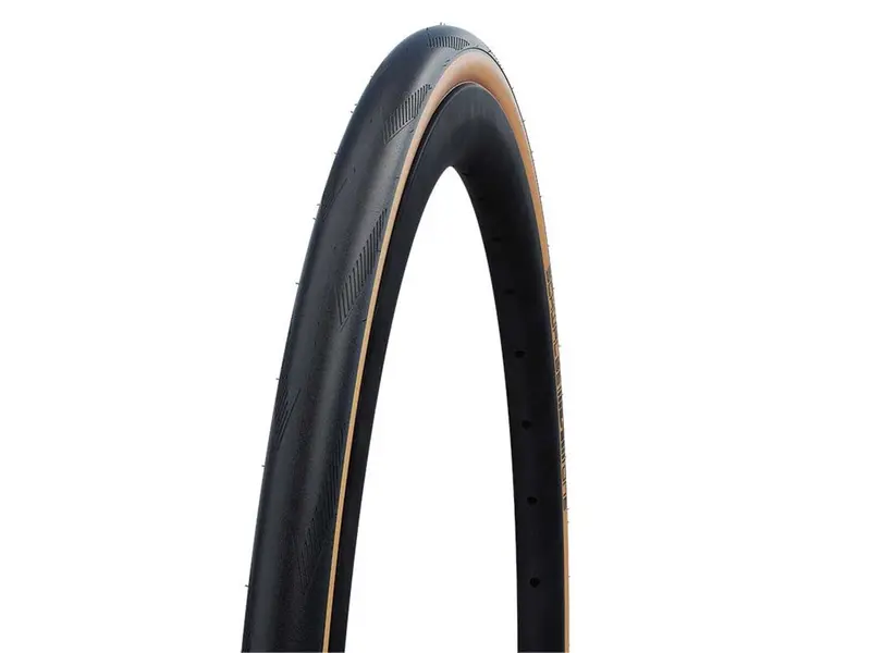 Schwalbe One Performance 700C Road Tire - Black-Tanwall 1