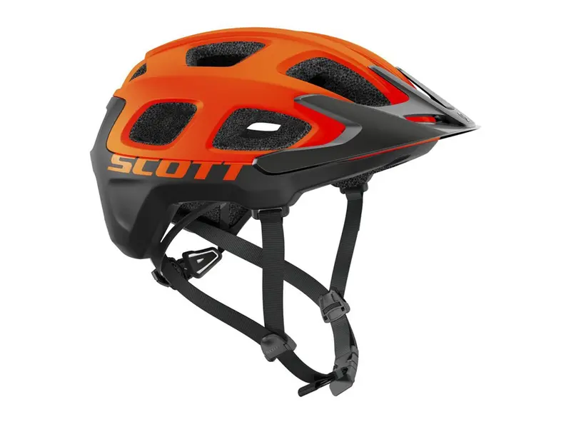 Scott Vivo Mtb Helmet - Orange Flash-Black 1