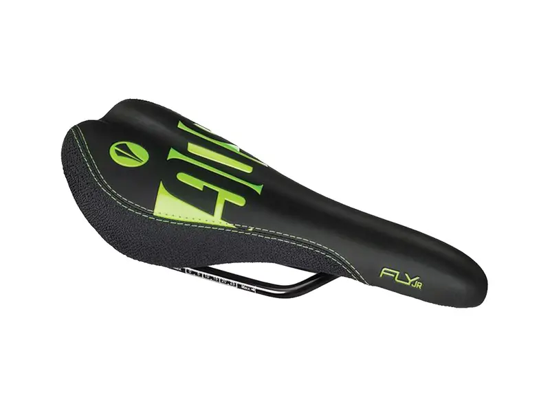 Sdg Fly Jr Children's Saddle - Black-Neon Green-Green 1