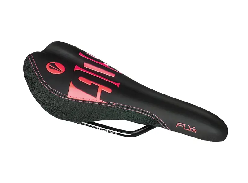 Sdg Fly Jr Children's Saddle - Black-Red-Red 1