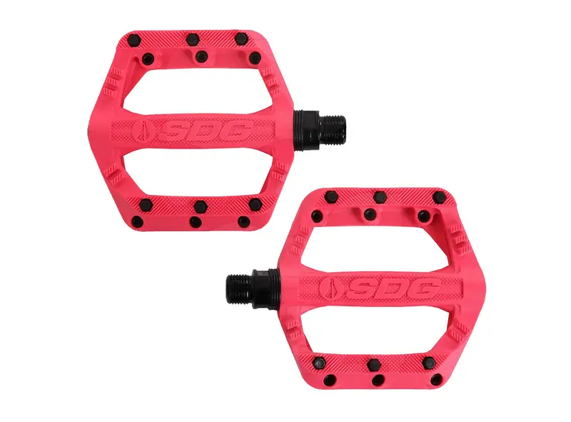 Sdg Slater Platform Pedals - Red 1