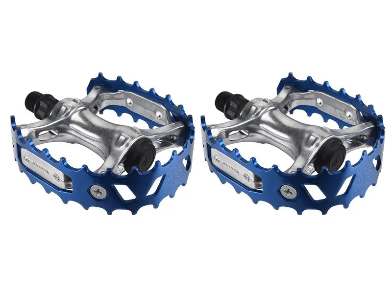 Se Bikes Bear Trap Bmx Pedals - Blue 1