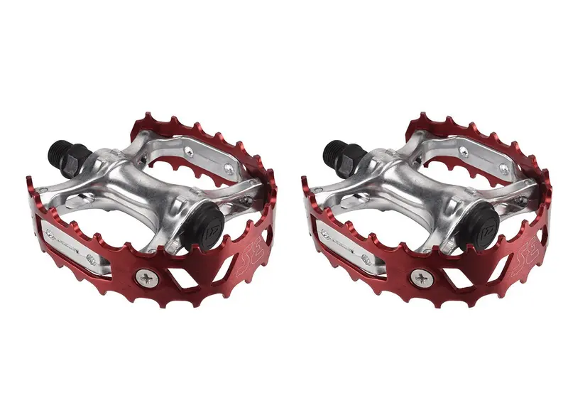 Se Bikes Bear Trap Bmx Pedals - Red 1