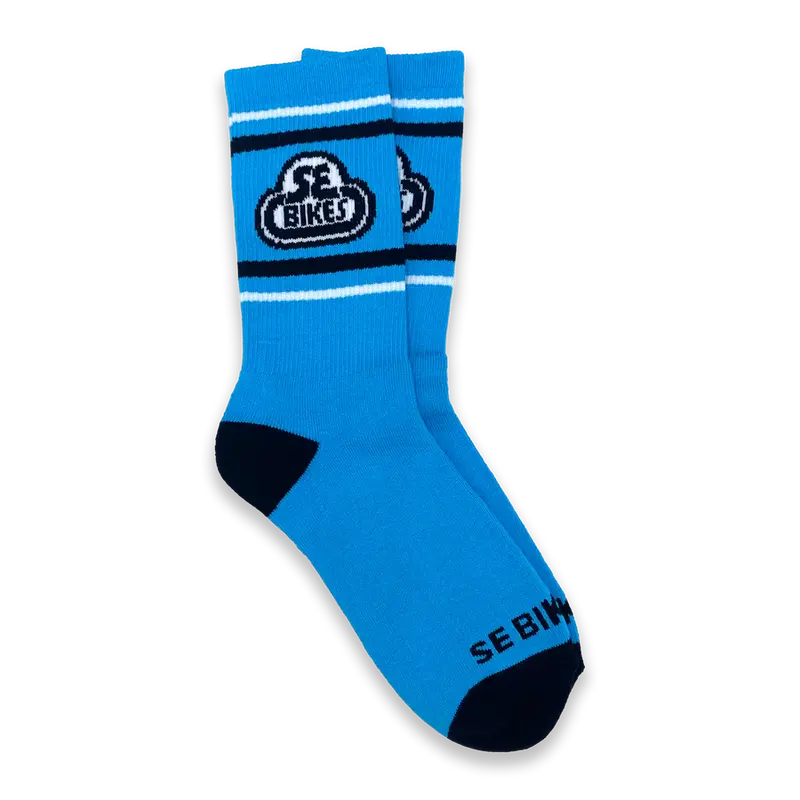 Se Bikes Logo Socks - Blue 1