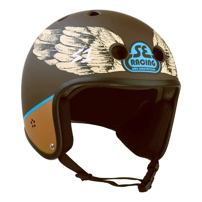 Se Bikes S1 Retro Lifer Dirt Jump Helmet - Se Wings 1