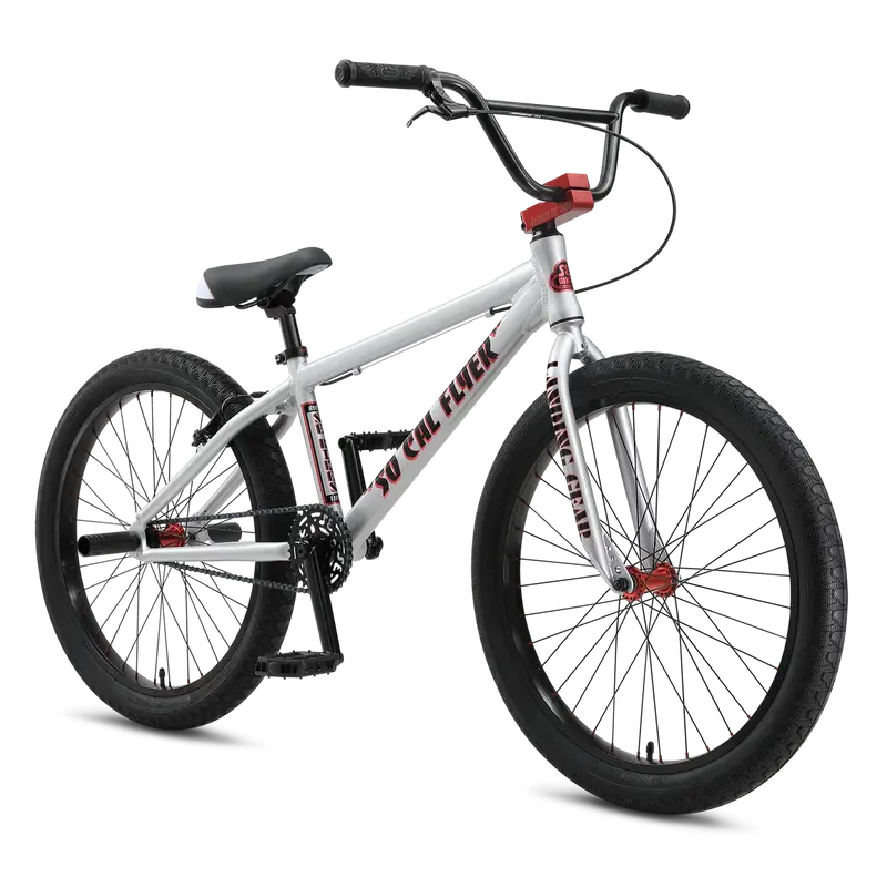 Se Bikes So Cal Flyer 24 - Iced Out Silver 1