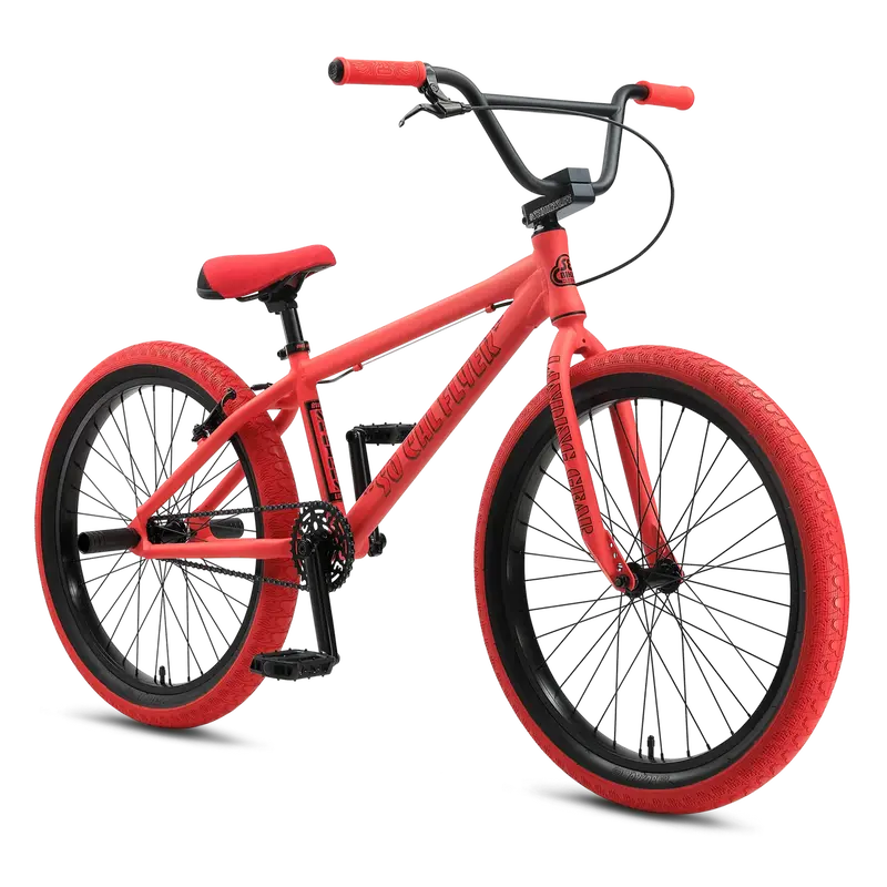 Se Bikes So Cal Flyer 24 - Matte Red 1