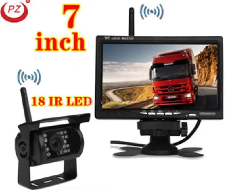 Semi Truck Tractor Trailer Led Back Up Camera - 12V / 24V Truck Trucker Trucking 1