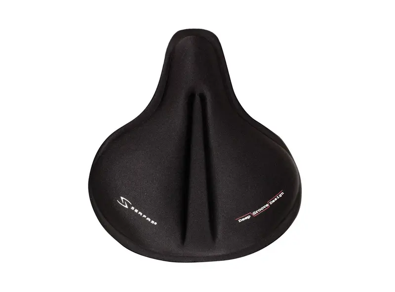 Serfas Cruiser One Piece Saddle Pad - Black 1