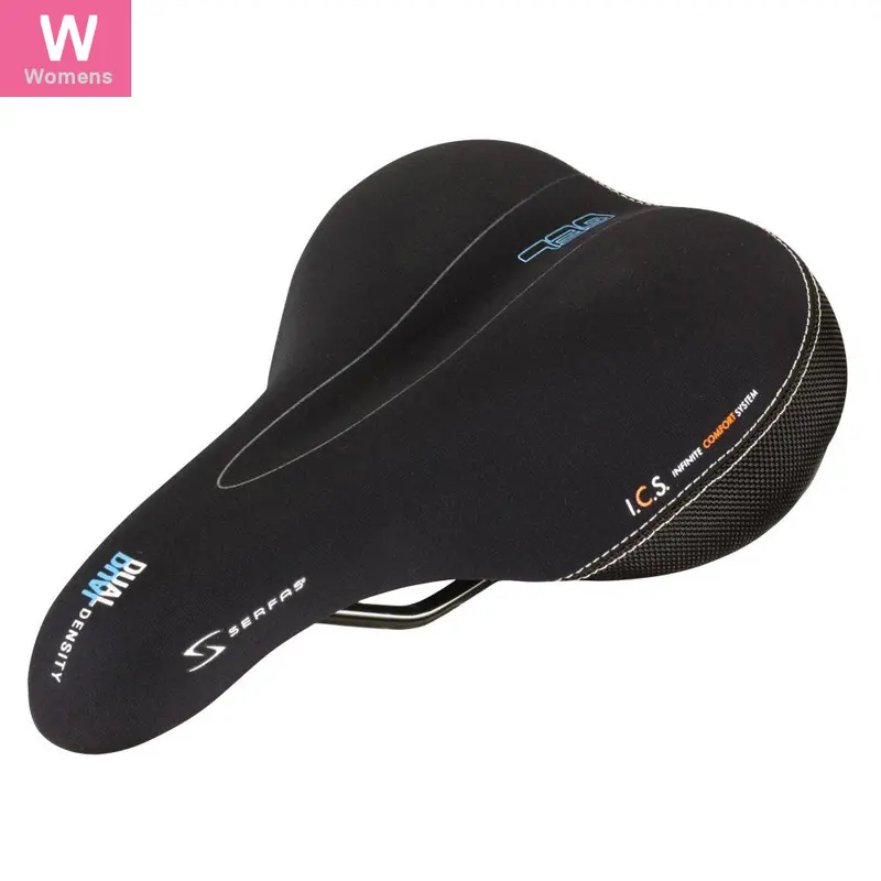 Serfas Dual Density Saddle - Womens - Black 1