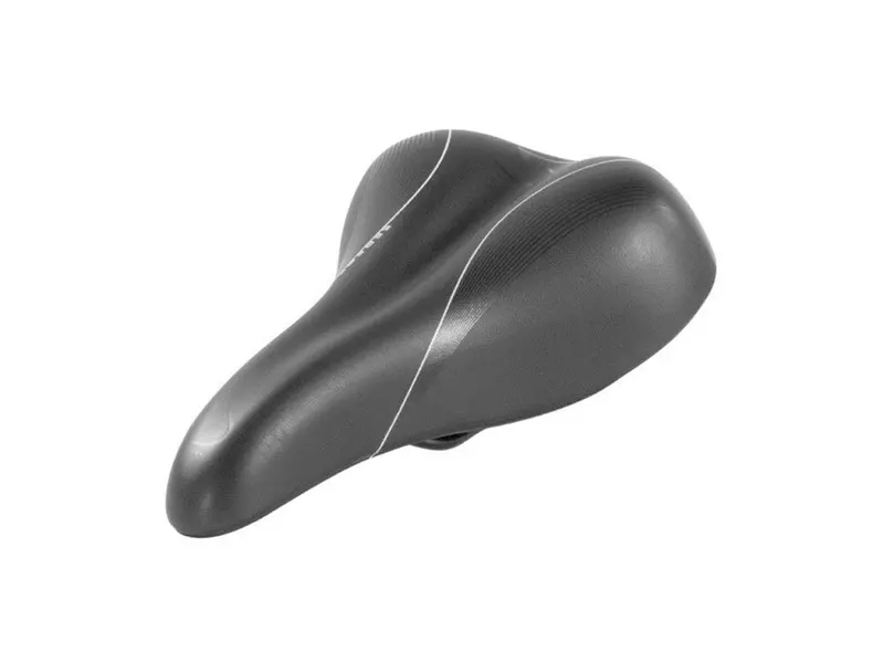 Serfas Elements Reactive Weatherproof Gel Saddle - Youth - Black 1