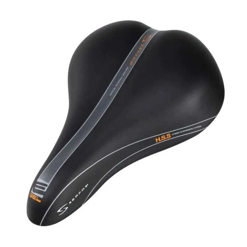 Serfas Reactive E-Gel Saddle - Womens - Black 1