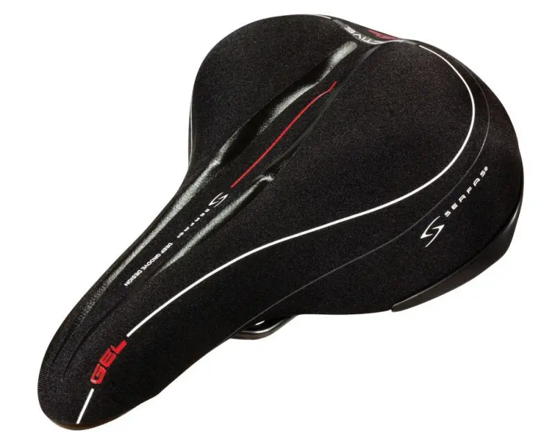 Serfas Reactive Gel Saddle - Black 1