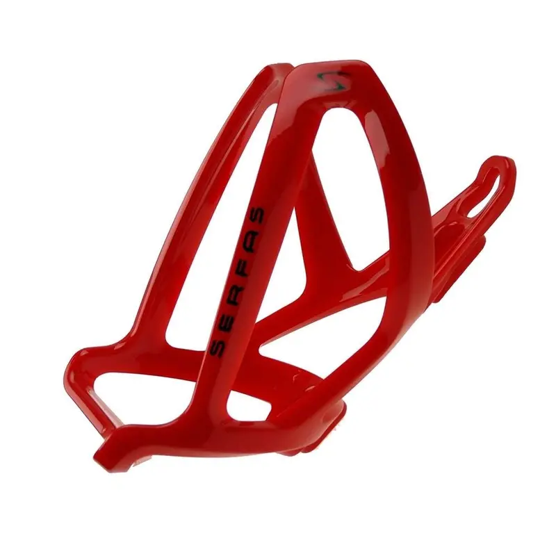Serfas Starfighter Water Bottle Cage - Red 1