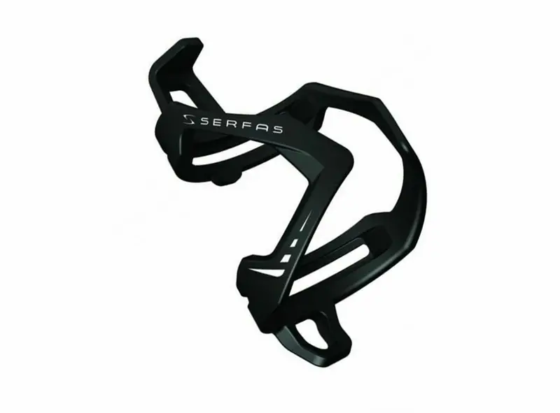 Serfas Switch-Hitter Nylon Water Bottle Cage - Matt Black 1
