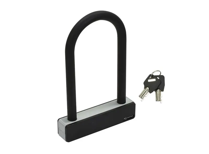 Serfas Ul-203Hd 203Mm Heavy Duty U-Lock With Bracket - Black 1