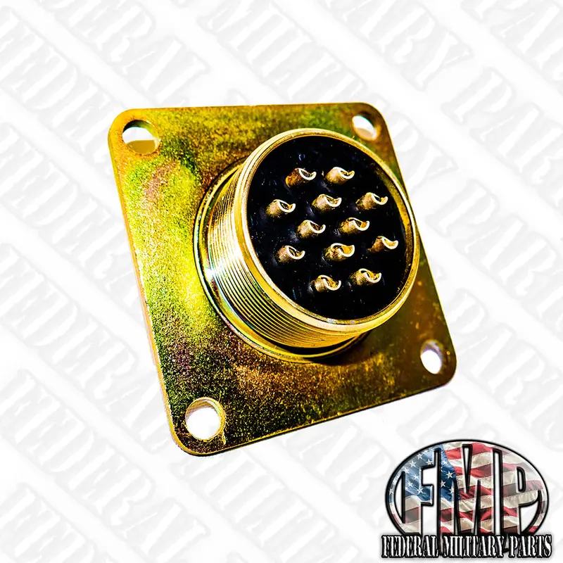 Set Ms75021-1 Brass 12-Pin Socket And Socket Cover Plate 7731428 4