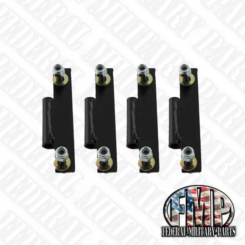 Set Of 2 Or 4 Door Hangers Mounting Hinge Half Door Hanger For Humvee M998 M1025/M1038/Hmmwv/H1/Hummer 3