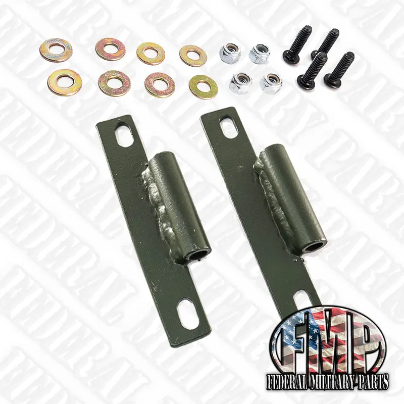 Set Of 2 Or 4 Door Hangers Mounting Hinge Half Door Hanger For Humvee M998 M1025/M1038/Hmmwv/H1/Hummer 4
