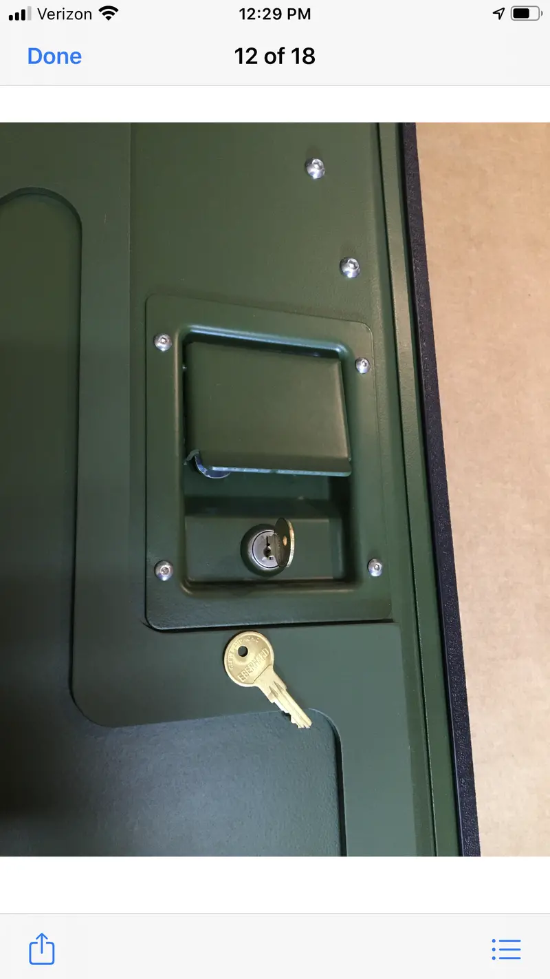 Set Of 4 Military Split Doors With X Pattern, Convertible From Full Doors To Half Doors Fit Humvee 14