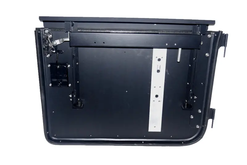 Set Of 4 Military Split Doors With X Pattern, Convertible From Full Doors To Half Doors Fit Humvee 2
