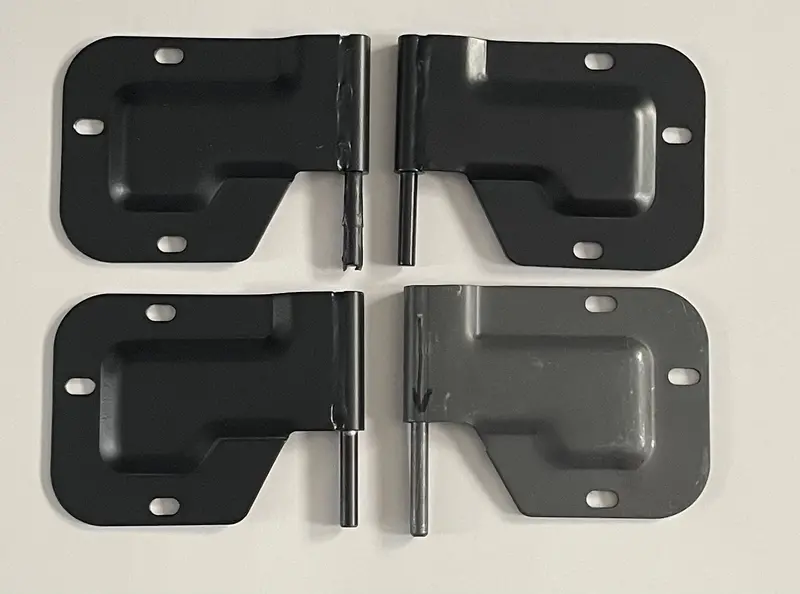 Set Of Four Military Oem Hinges Two Left And Two Right, Fit Humvee Hard Doors 3